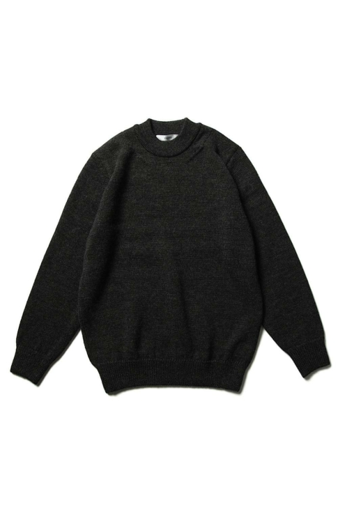 C/N Knit Sweater - Charcoal