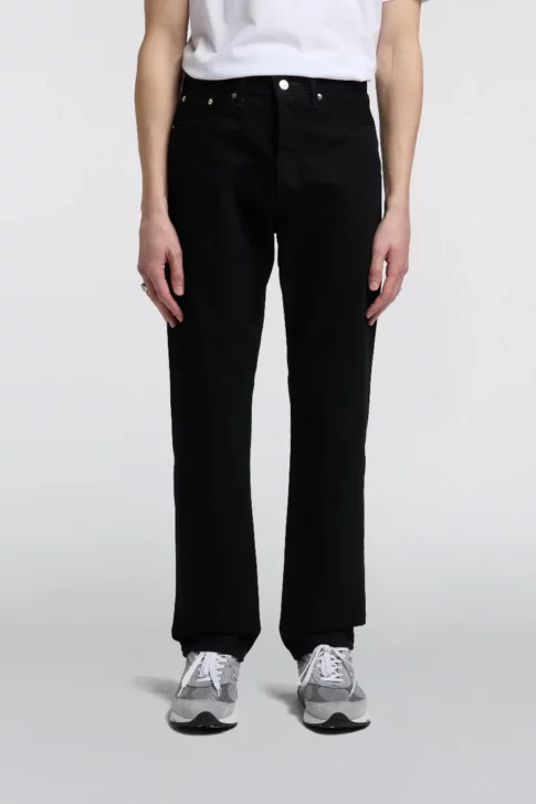 Loose Straight - Black Unwashed